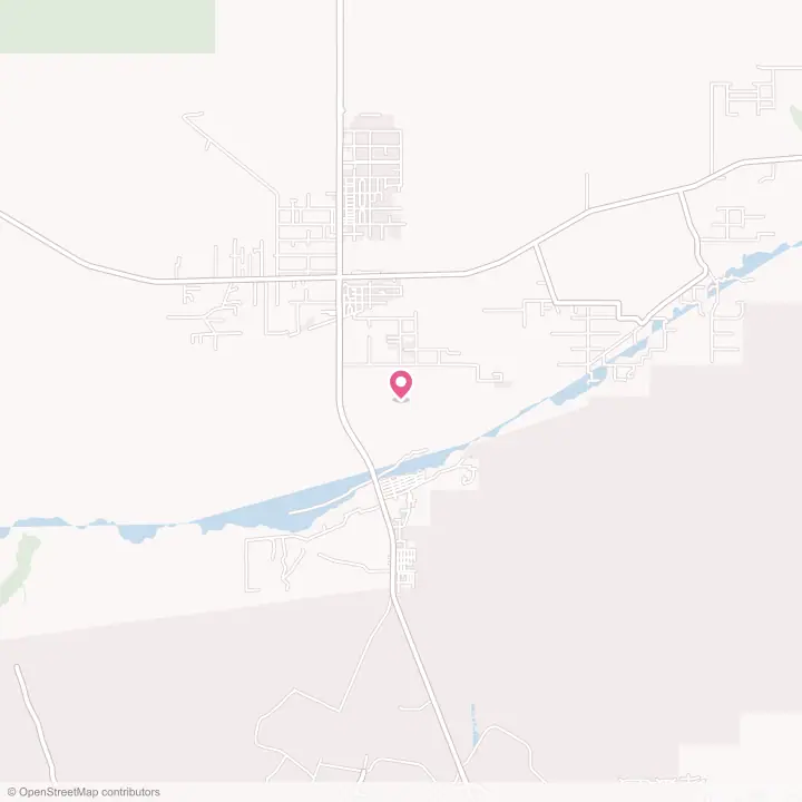 Map of the flower delivery area in Huachuca City, Arizona