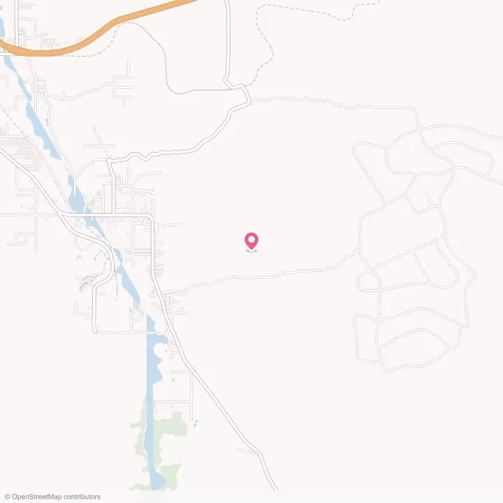 Map of the flower delivery area in St David, Arizona