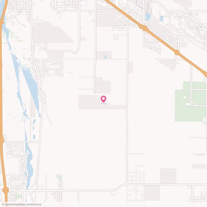 Map of the flower delivery area in Vail, Arizona