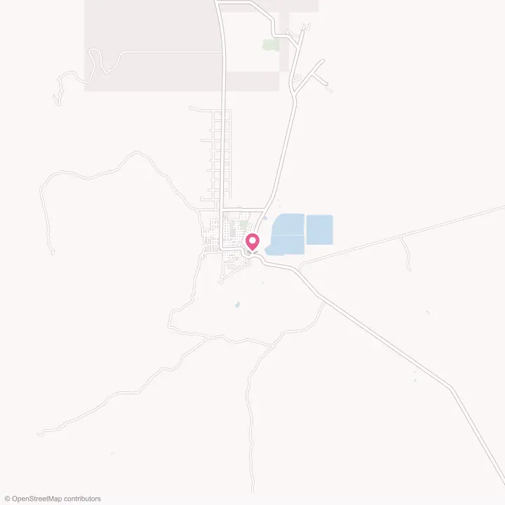 Map of the flower delivery area in Ajo, Arizona