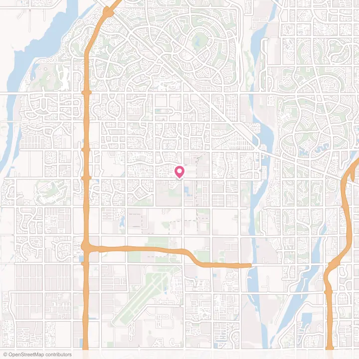 Map of the flower delivery area in Citrus Park, Arizona