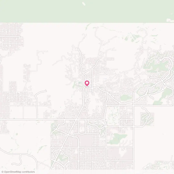 Map of the flower delivery area in Cave Creek, Arizona
