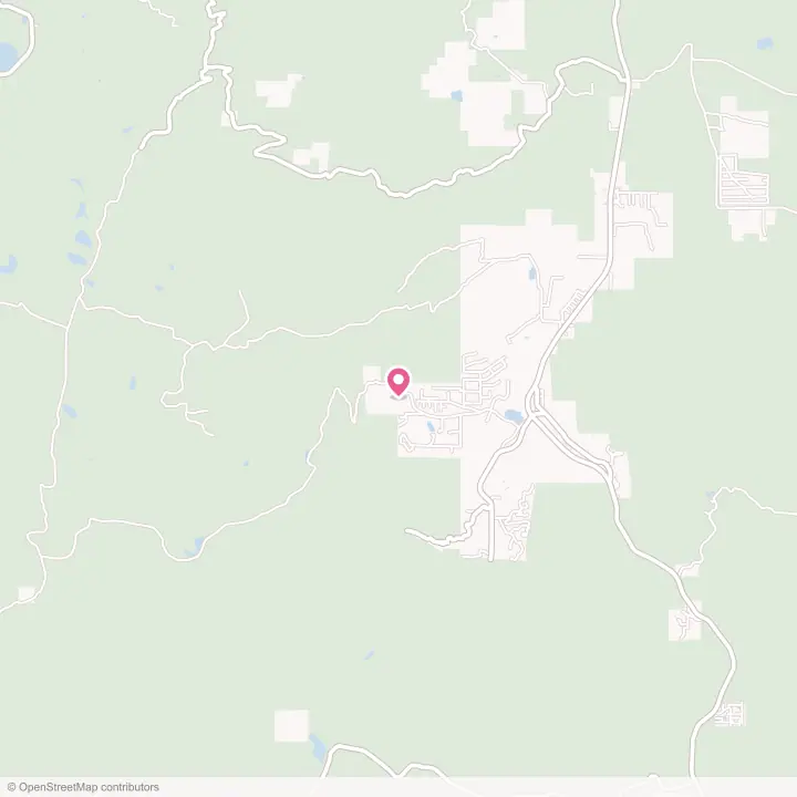 Map of the flower delivery area in Eagar, Arizona