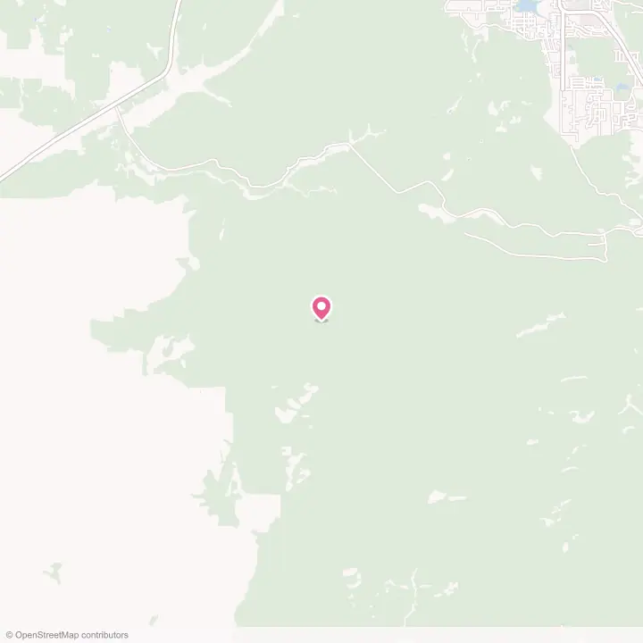 Map of the flower delivery area in Show Low, Arizona