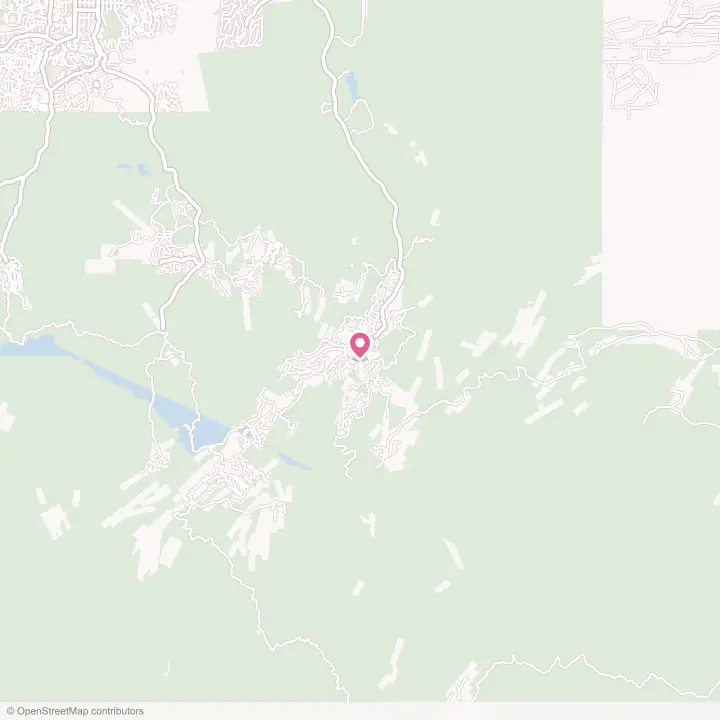 Map of the flower delivery area in Mountain View Ranches, Arizona
