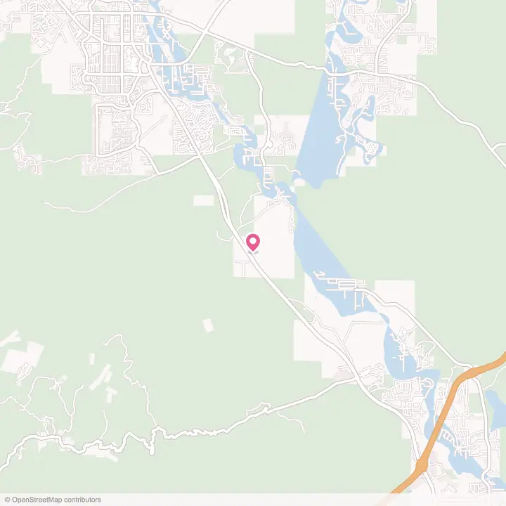 Map of the flower delivery area in Verde Village, Arizona