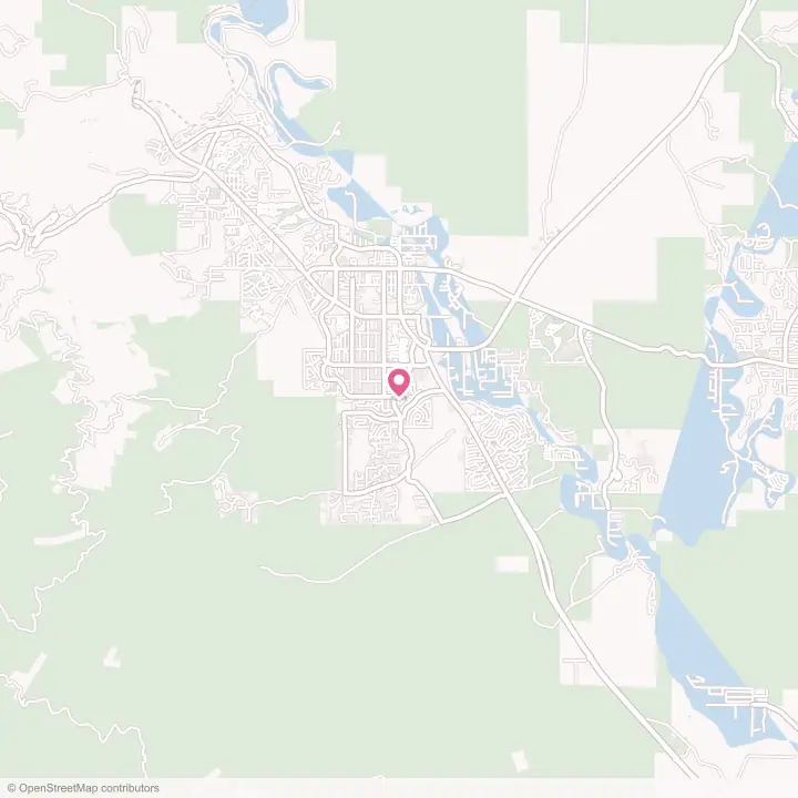 Map of the flower delivery area in Lake Of The Woods, Arizona