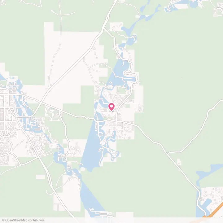 Map of the flower delivery area in Cornville, Arizona