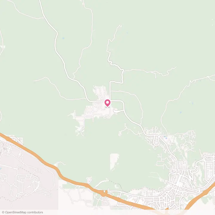 Map of the flower delivery area in Fort Valley, Arizona