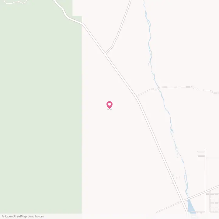 Map of the flower delivery area in Dolan Springs, Arizona