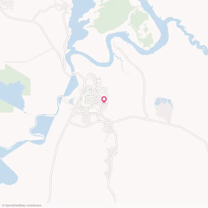 Map of the flower delivery area in Kaibito, Arizona