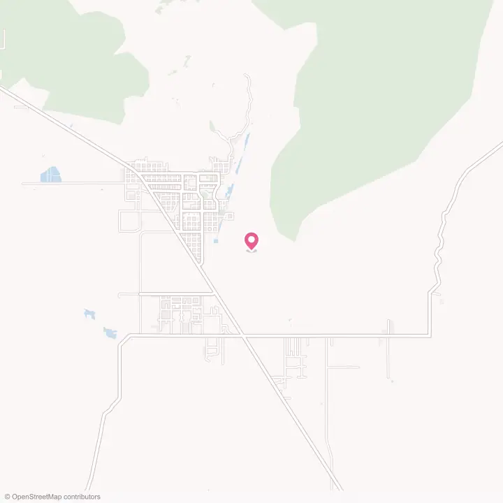 Map of the flower delivery area in Colorado City, Arizona